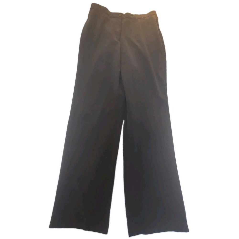 Jaclyn Smith Collection Pants Womens Size 8 Black Stretch Dress Trousers Work